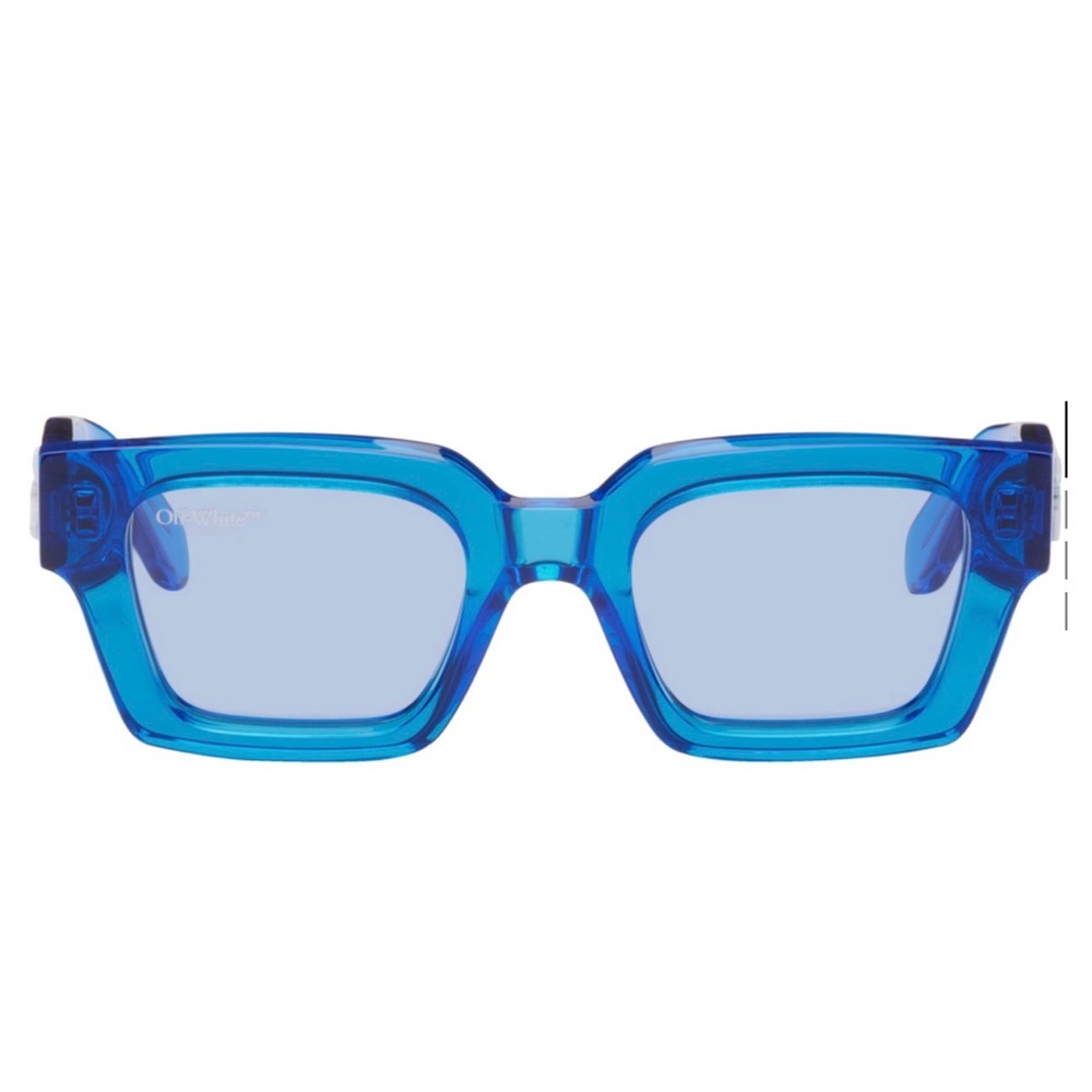 Off-White Blue Sunglasses